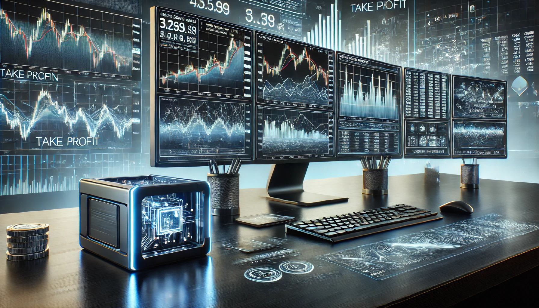 Automated trading strategies with take profit