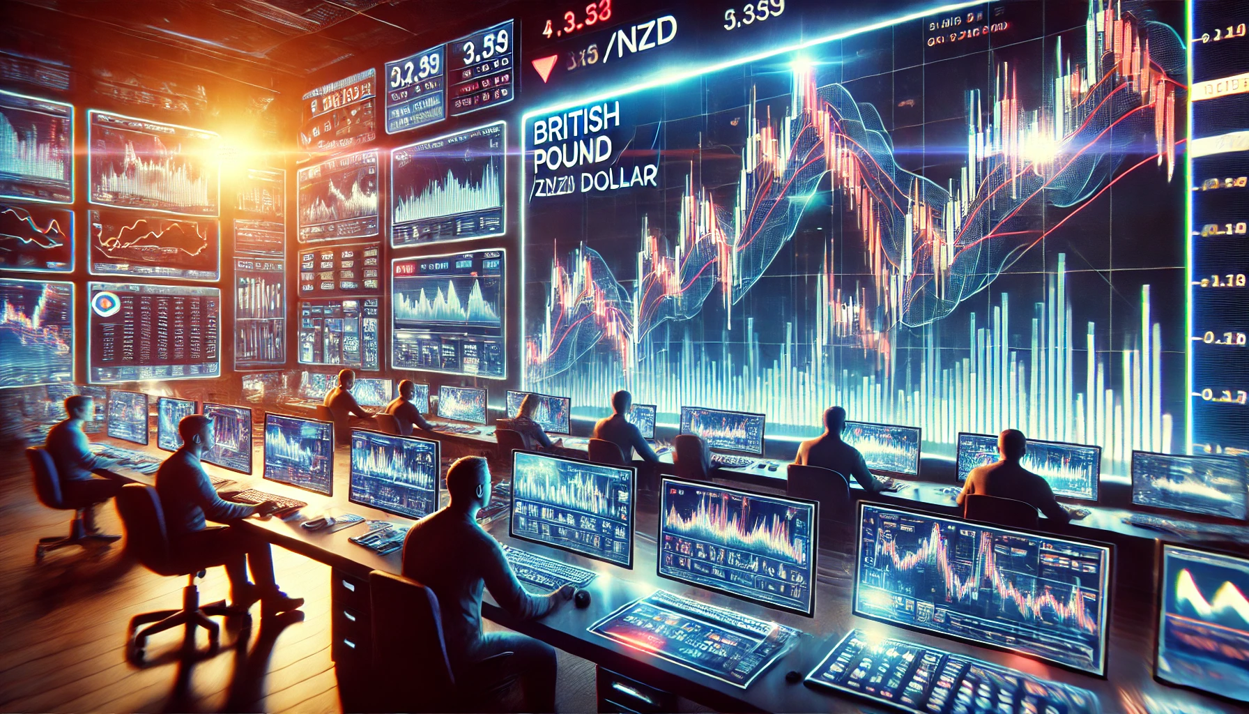 GBP/NZD price action pattern