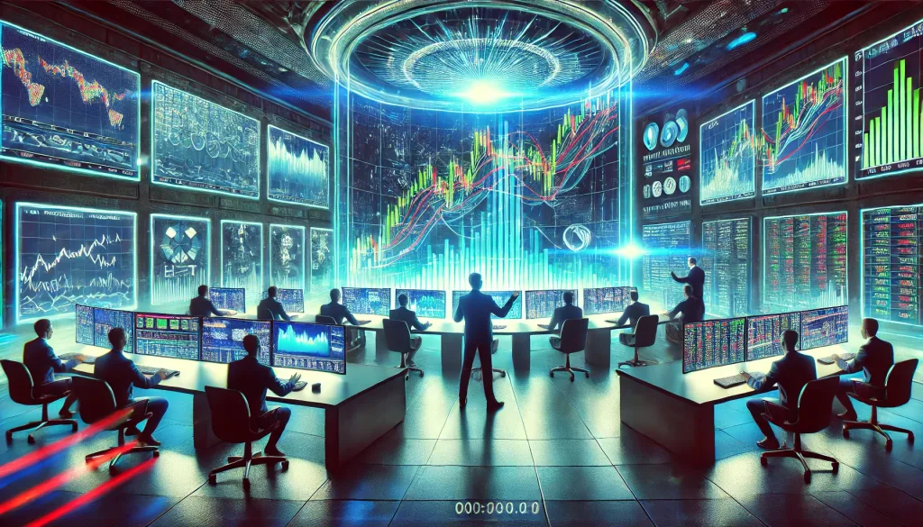 Bullish flag pattern in HFT