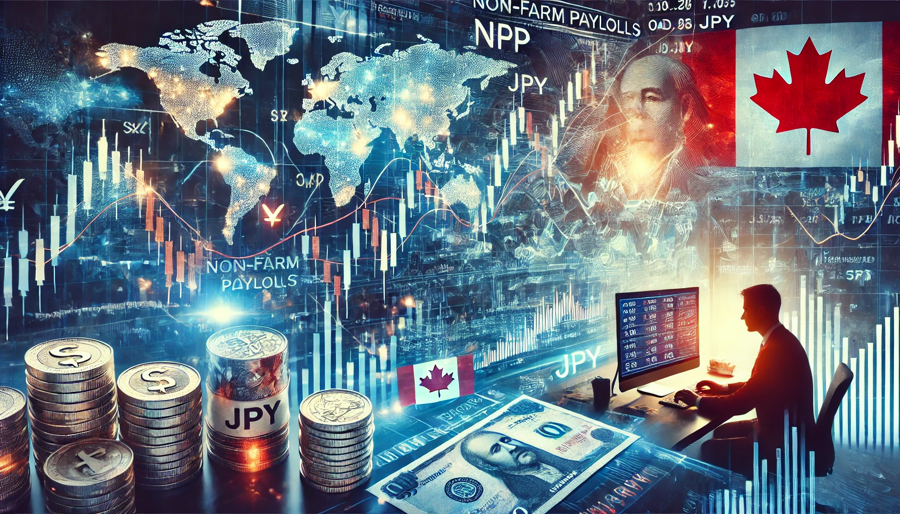 CAD/JPY reaction to NFP
