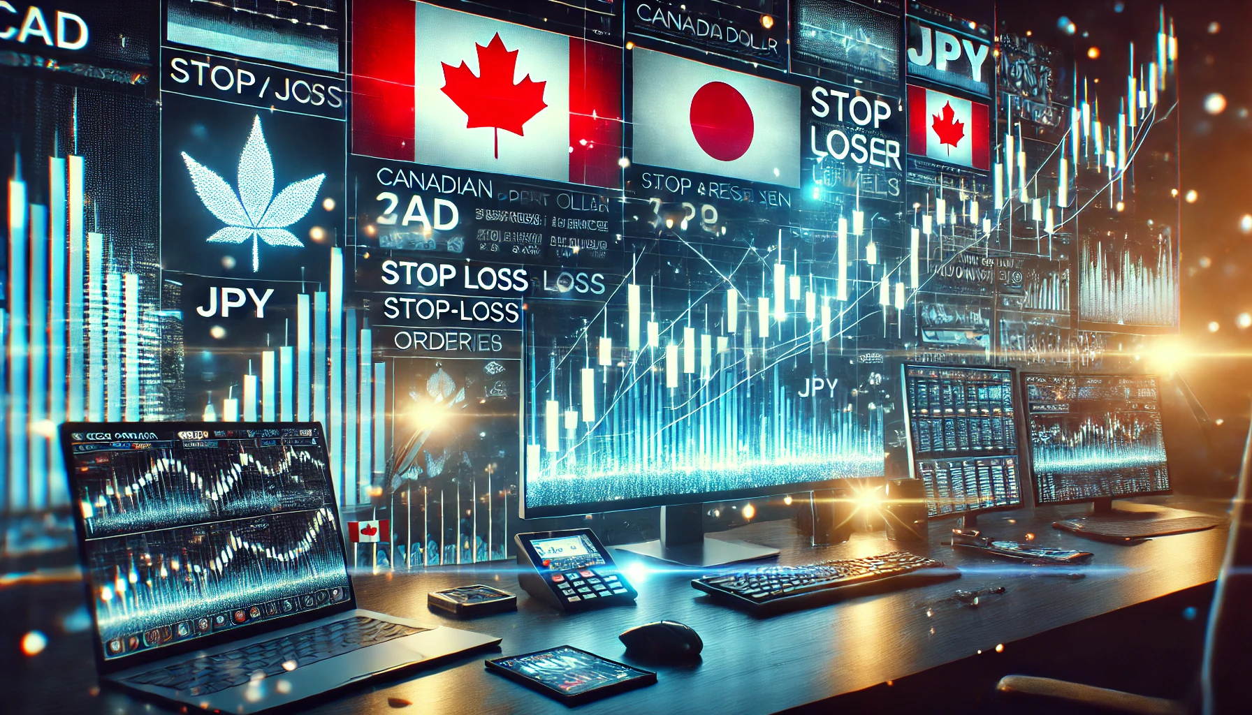 Stop loss placement for CAD/JPY
