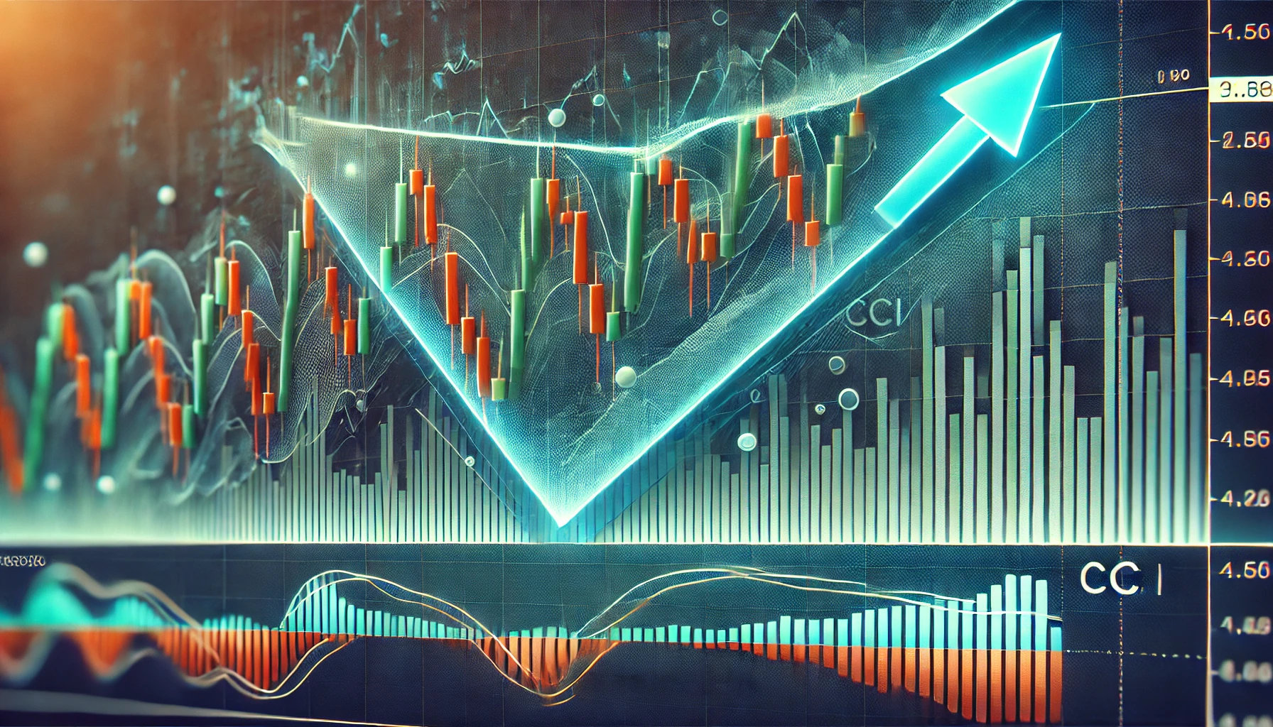 CCI trading technique for wedge patterns