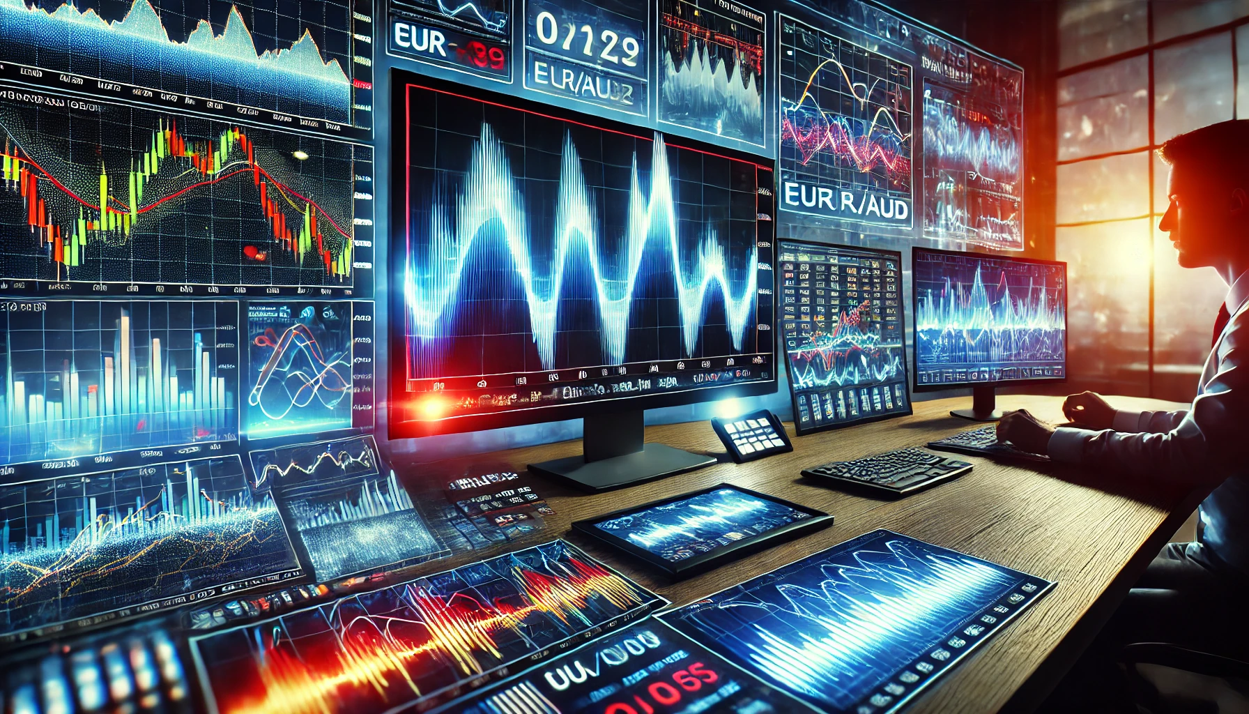 Chaikin trading technique for Euro Australian Dollar