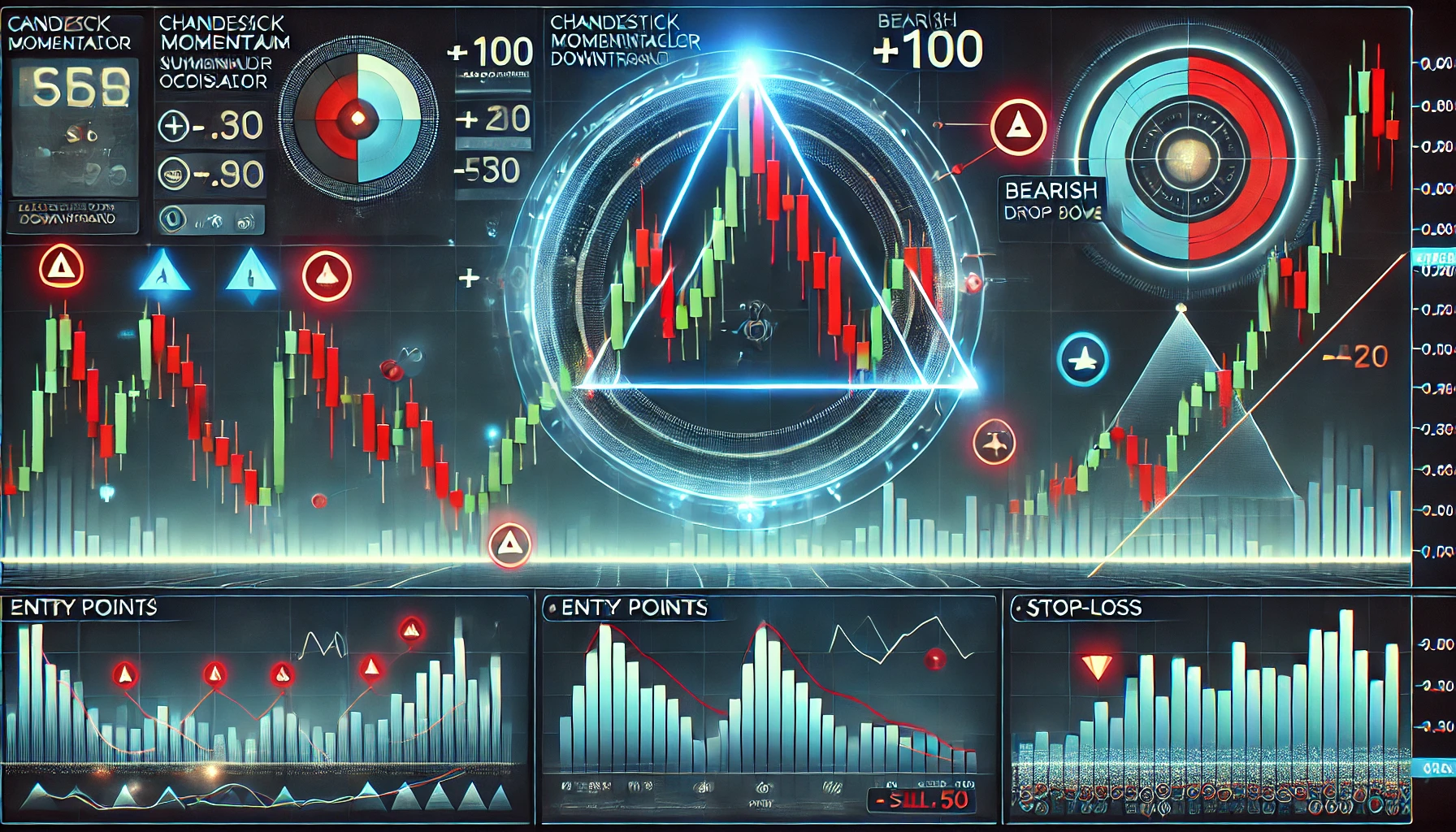 Bearish Pennant trading technique