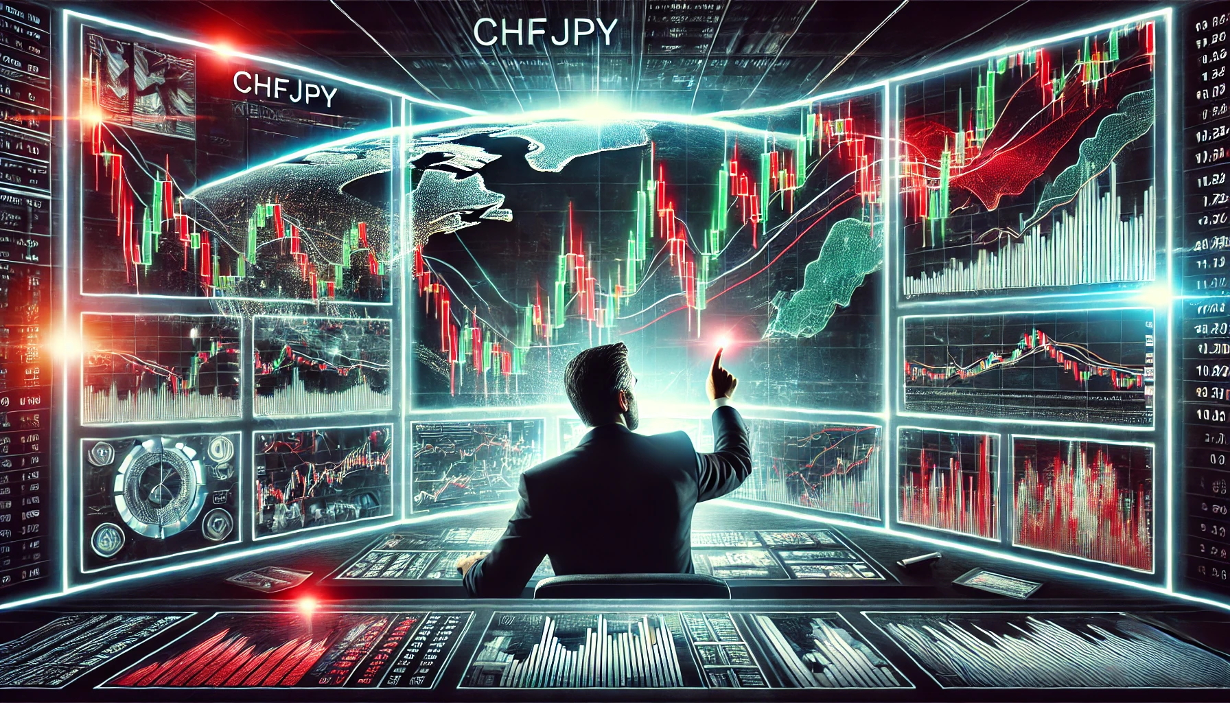 CHFJPY reversal trading pattern