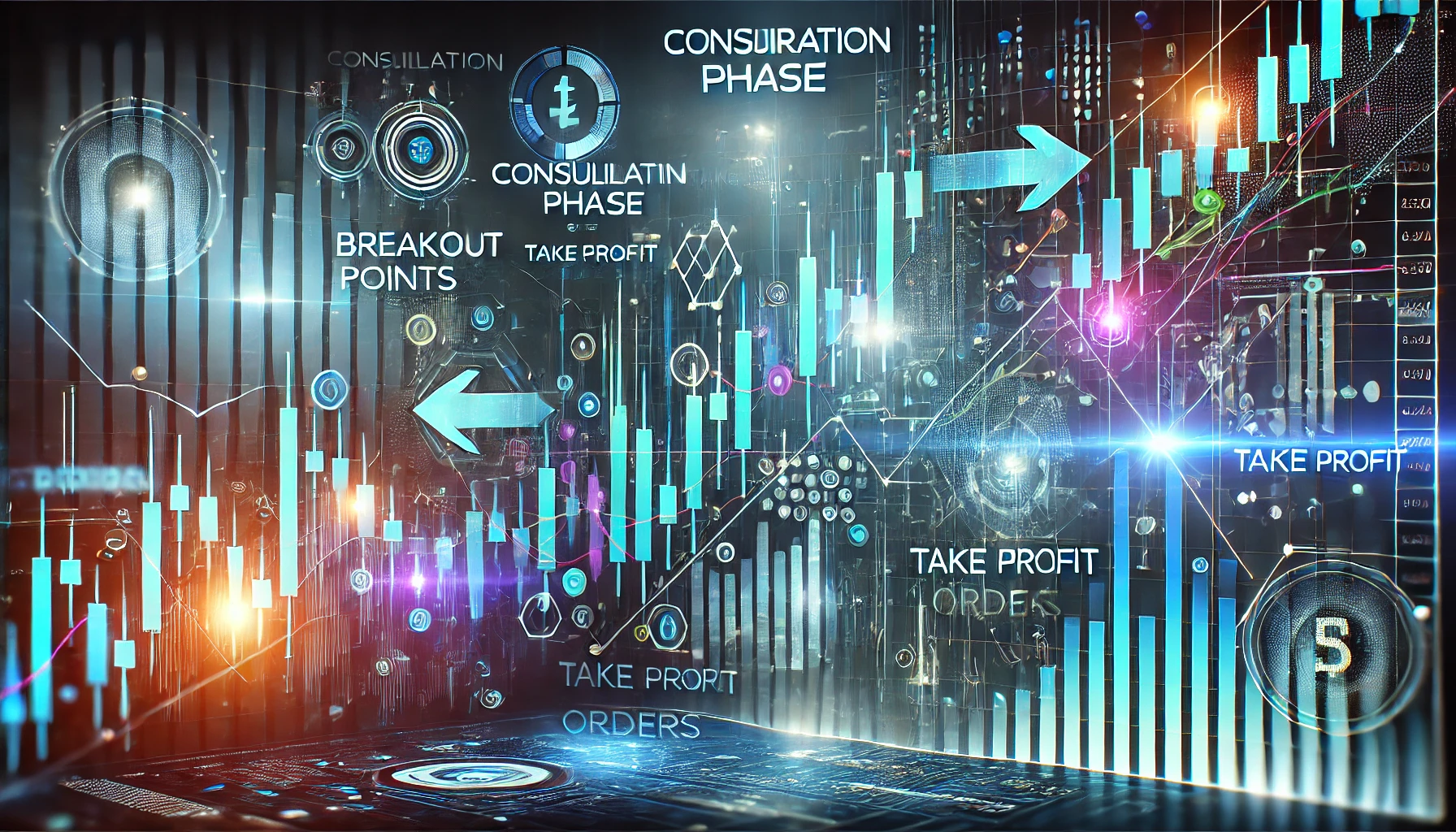 Take profit orders during consolidation