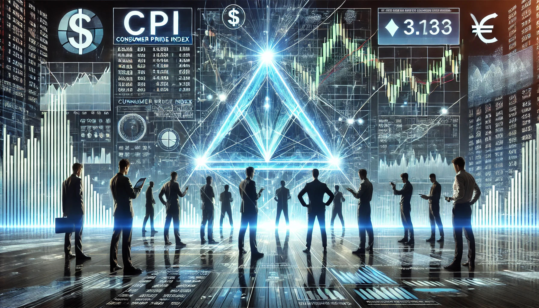 Symmetrical triangle breakout strategy