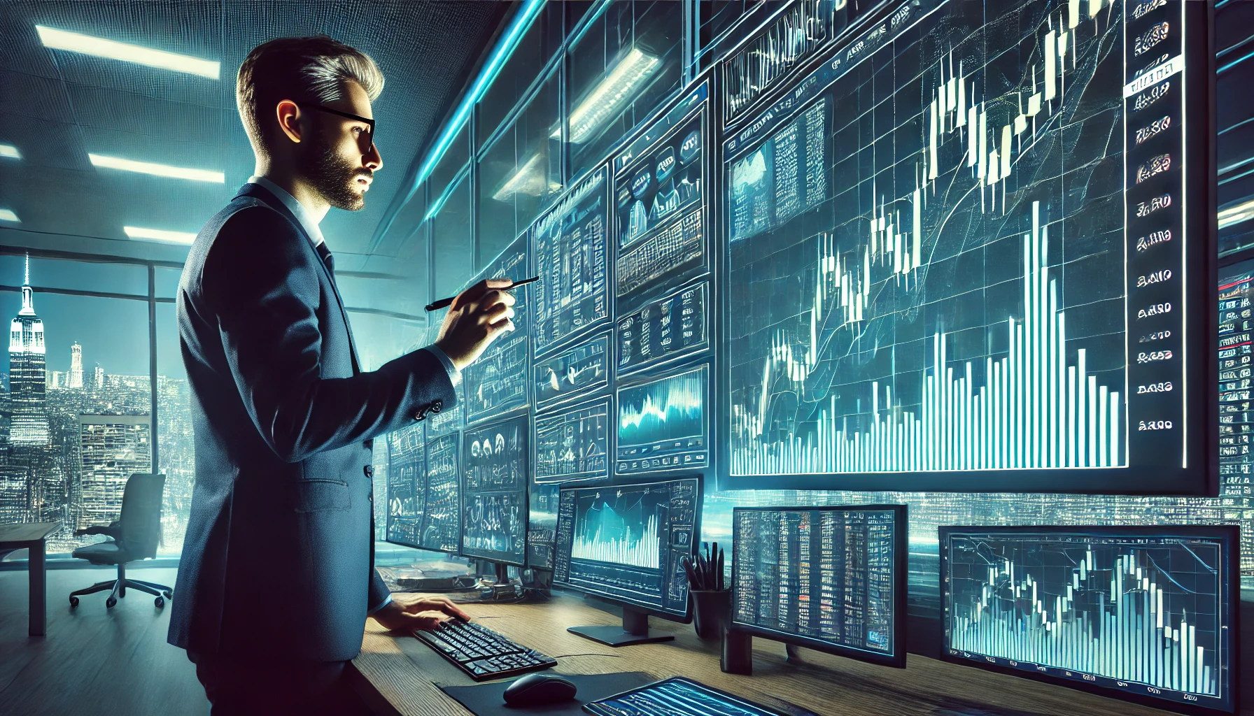Cup and handle trading method
