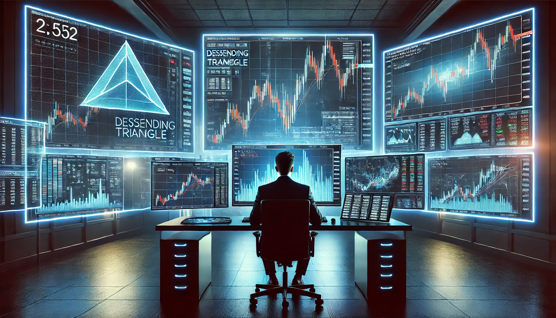 Best descending triangle strategy for Forex