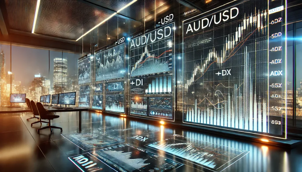DMI trading technique for AUD/USD