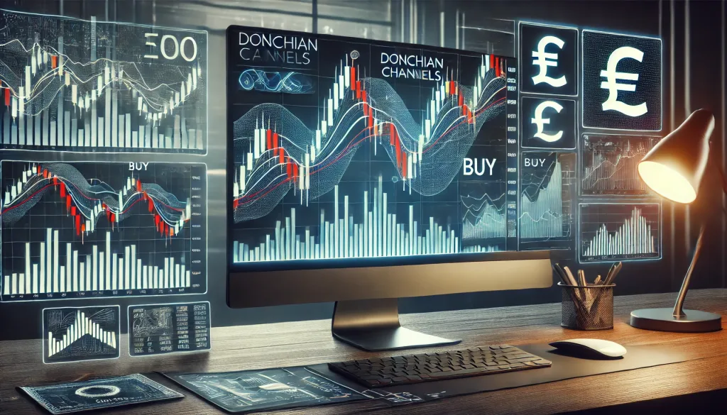 Donchian trading setup for Euro Pound