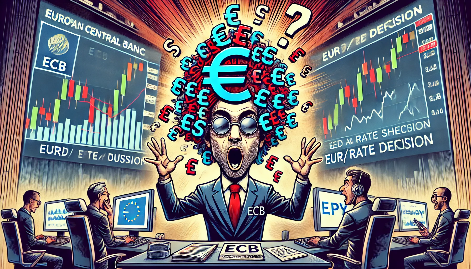 ECB reversal pattern using head and shoulders