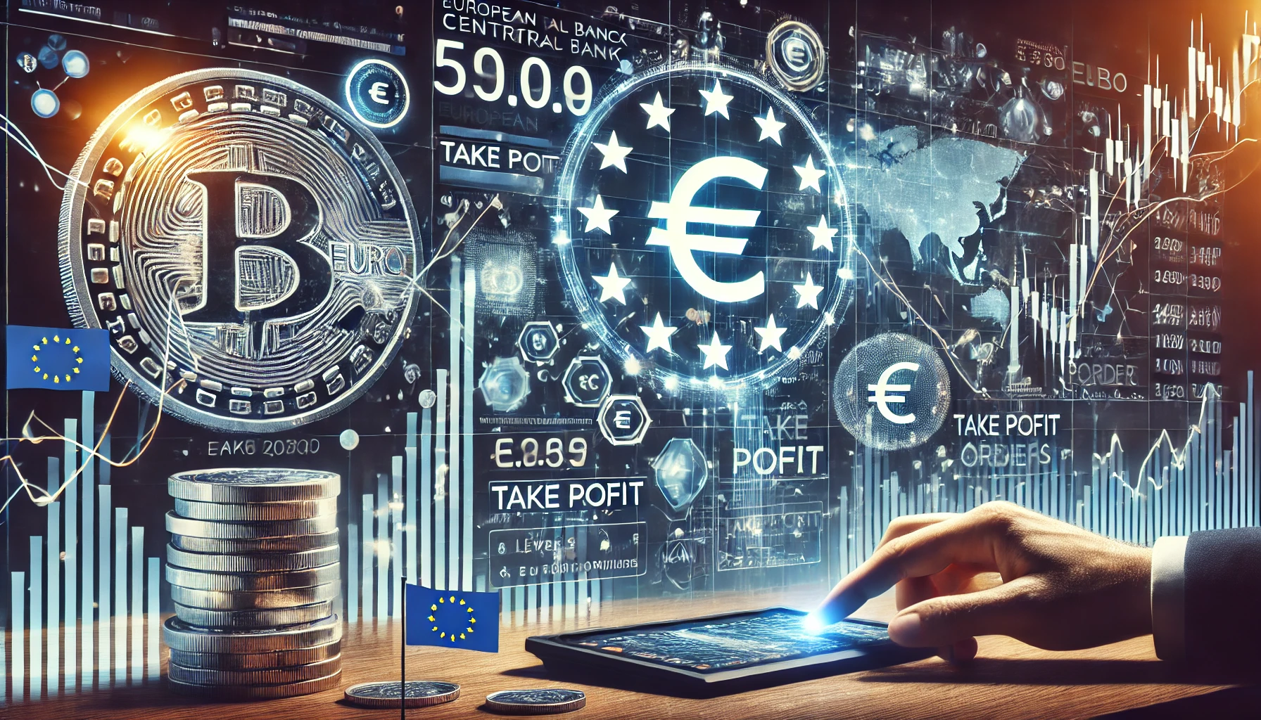 How to set take profit orders during ECB news