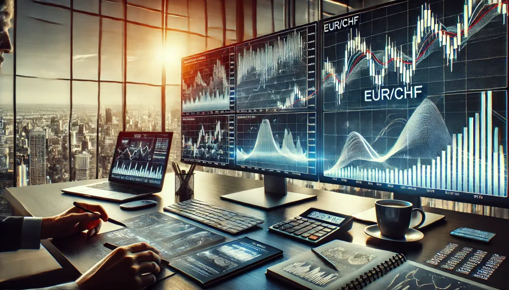 How to trade EUR/CHF falling wedge