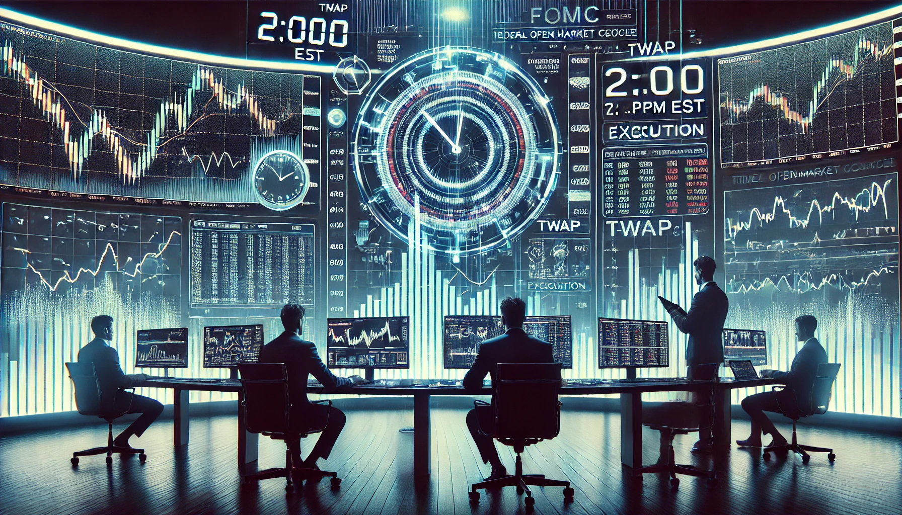 TWAP trading technique during FOMC
