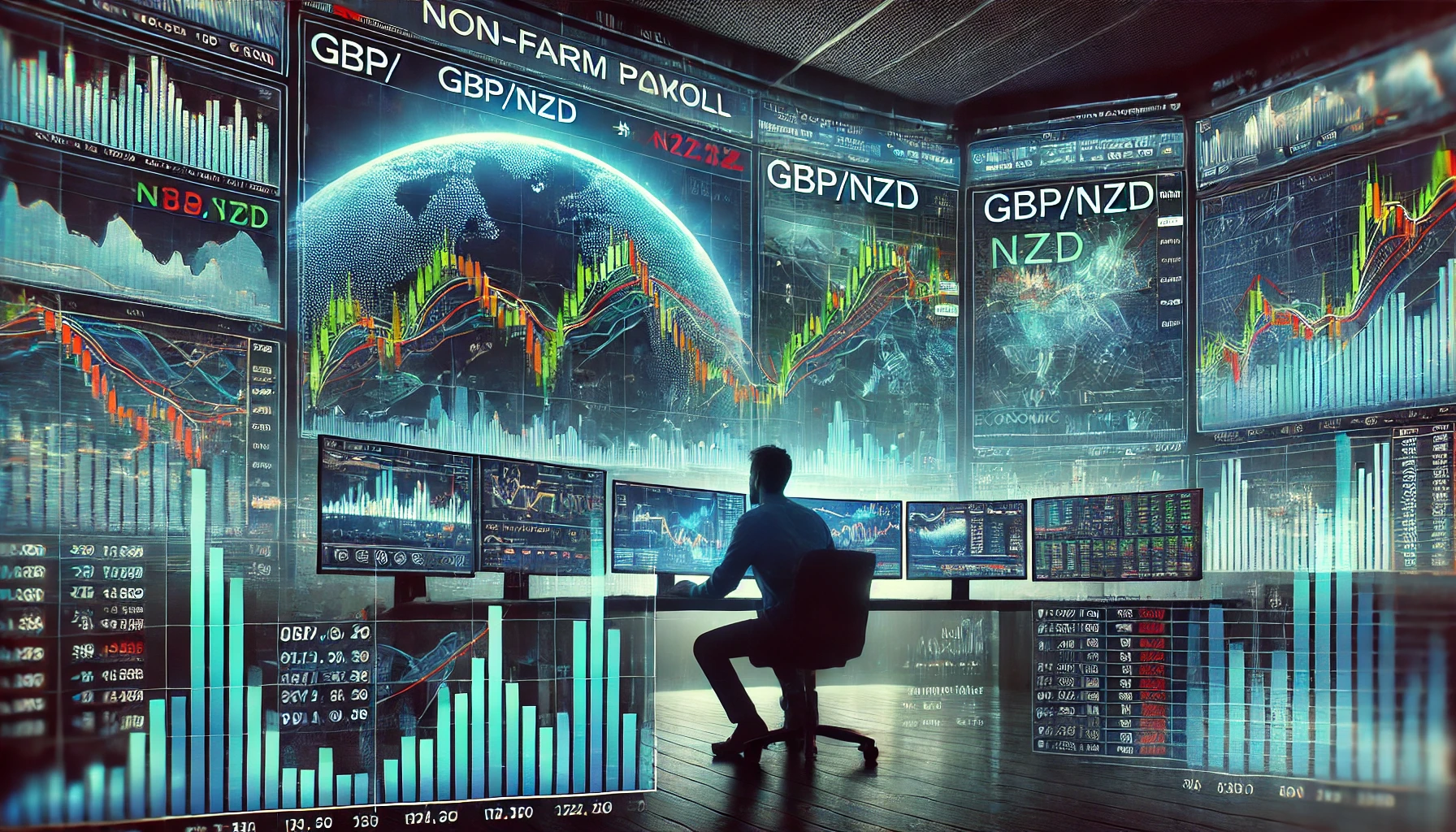 GBP/NZD trading during NFP