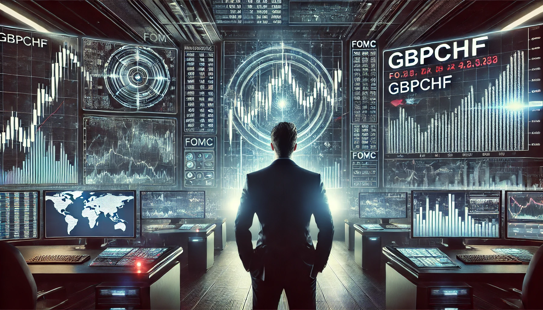 GBPCHF reaction to FOMC meetings