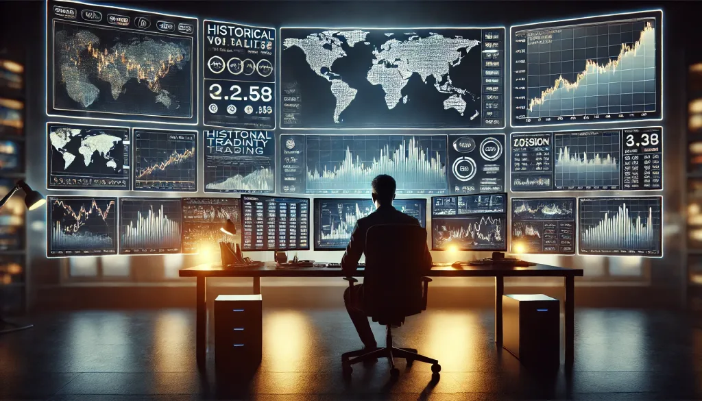 Historical volatility for position trading