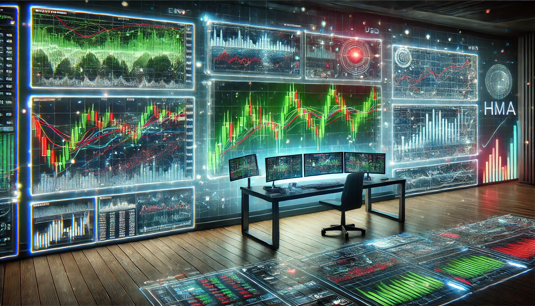 HMA trading technique for EUR/USD