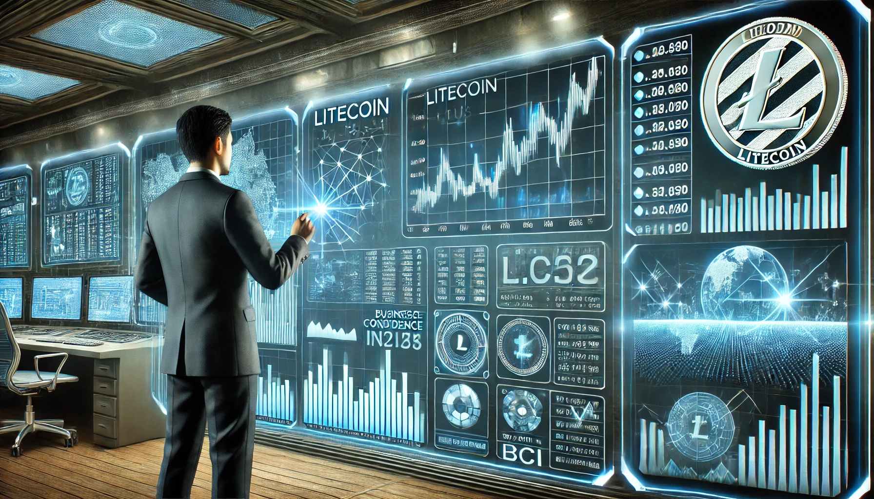 Business Confidence Index impact on Litecoin