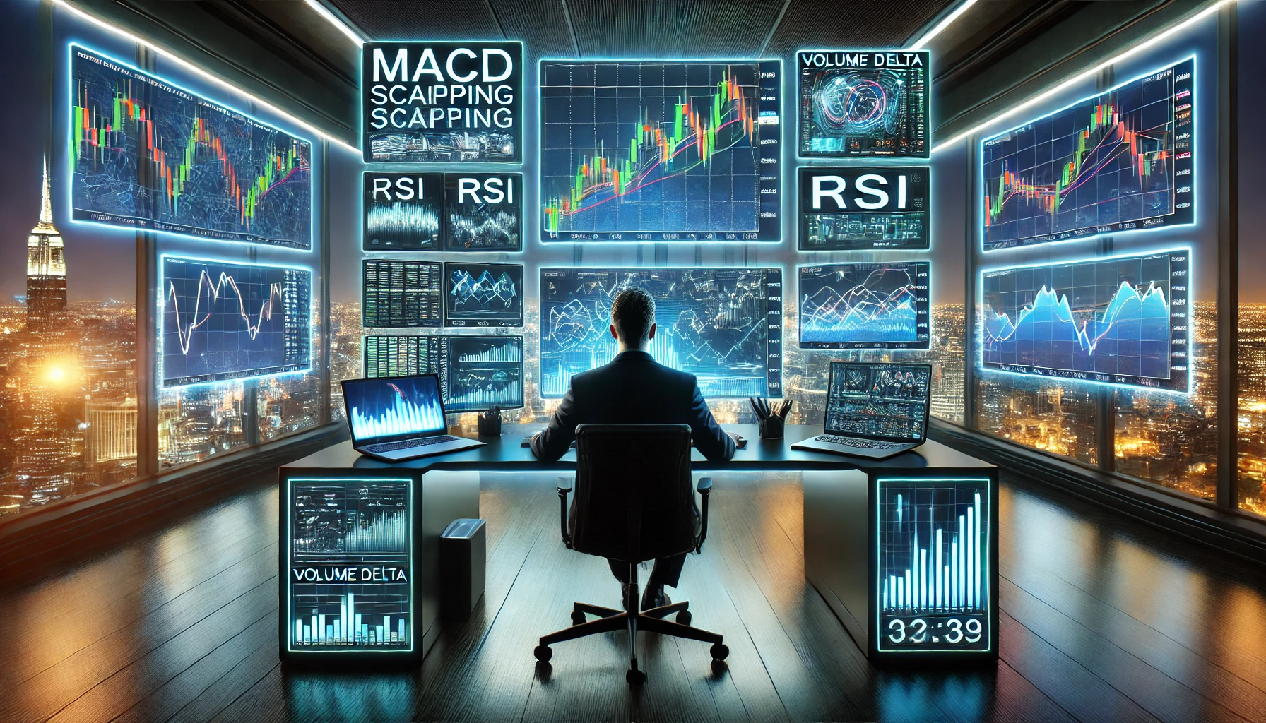 MACD trading technique for scalping