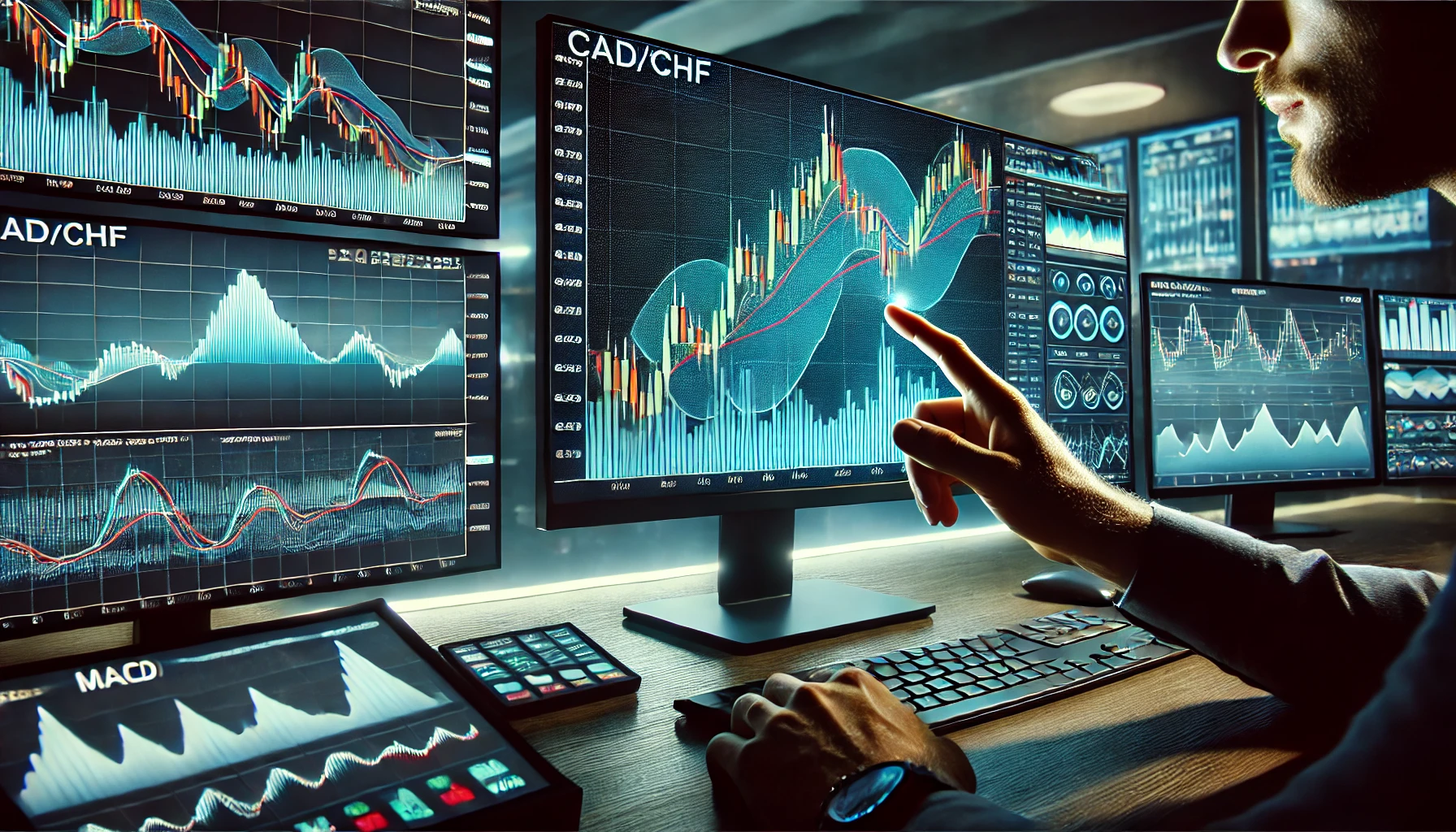 MACD trading technique for CAD/CHF