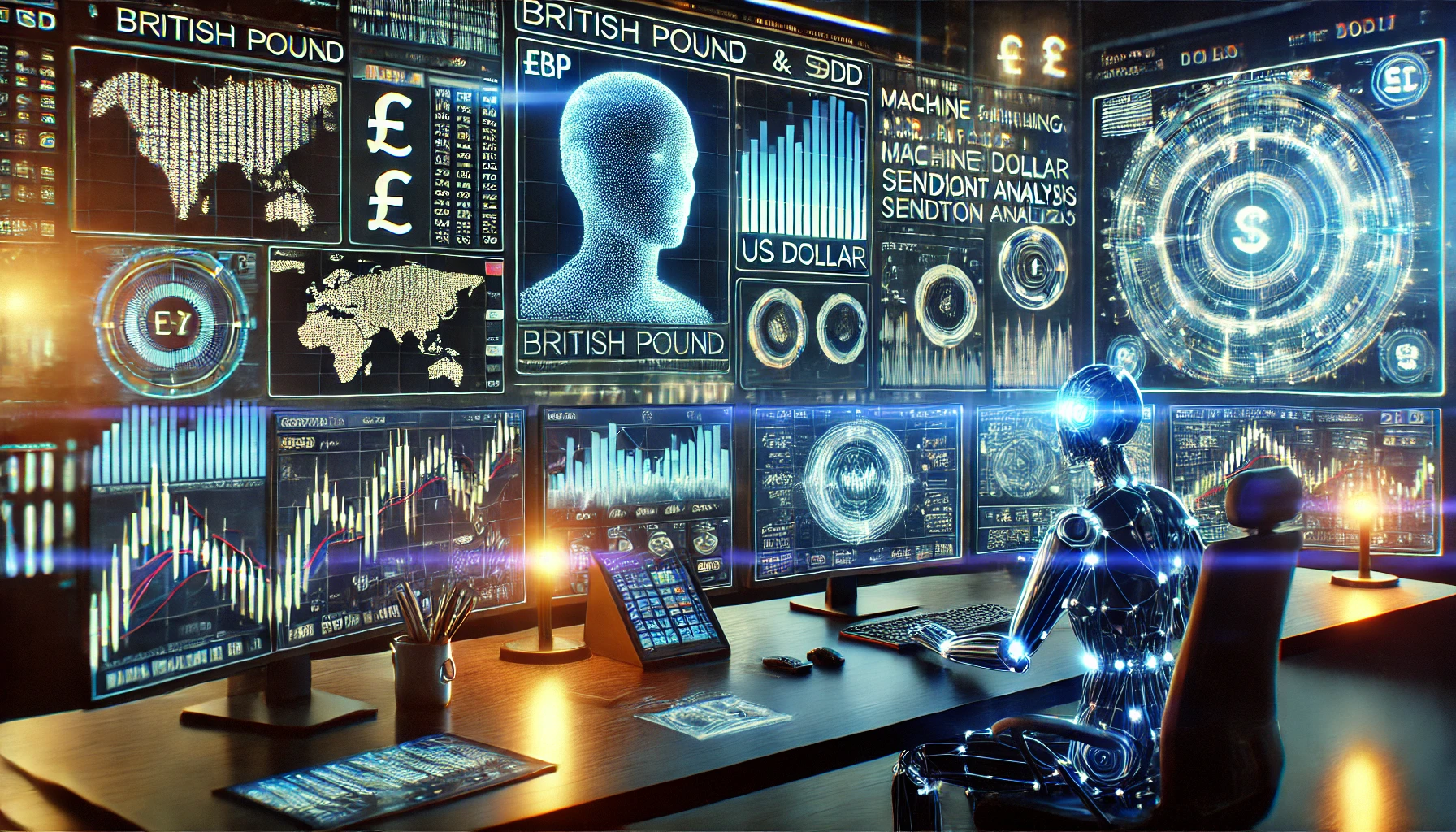 AI-driven Forex trading for British Pound and US Dollar