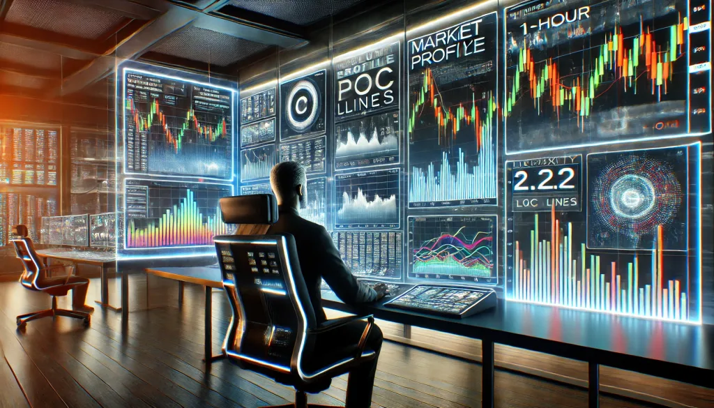 1-hour Market Profile trading method