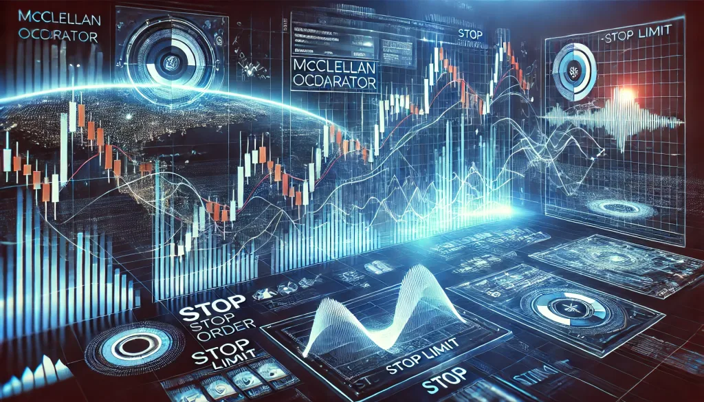 Stop limit order trading technique