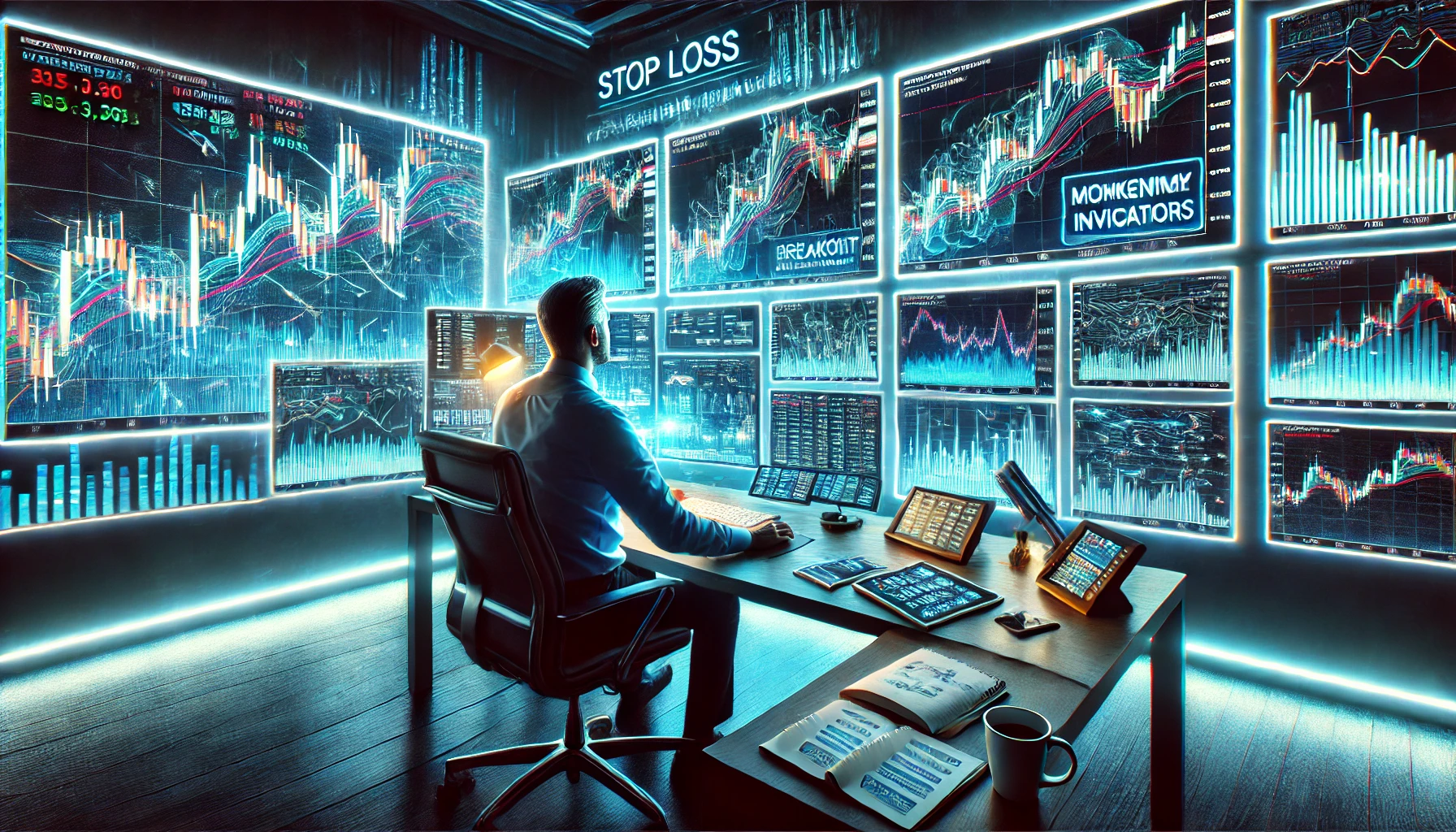 Momentum trading risk management
