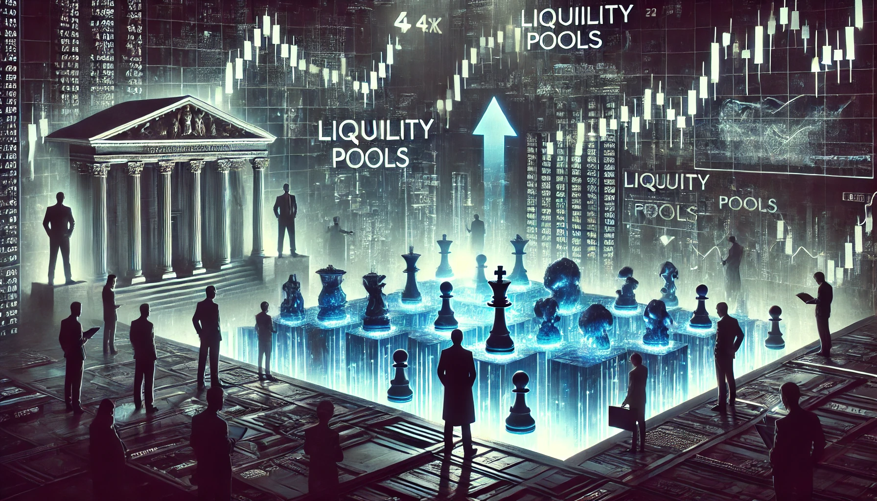 Liquidity pool strategy for news trading
