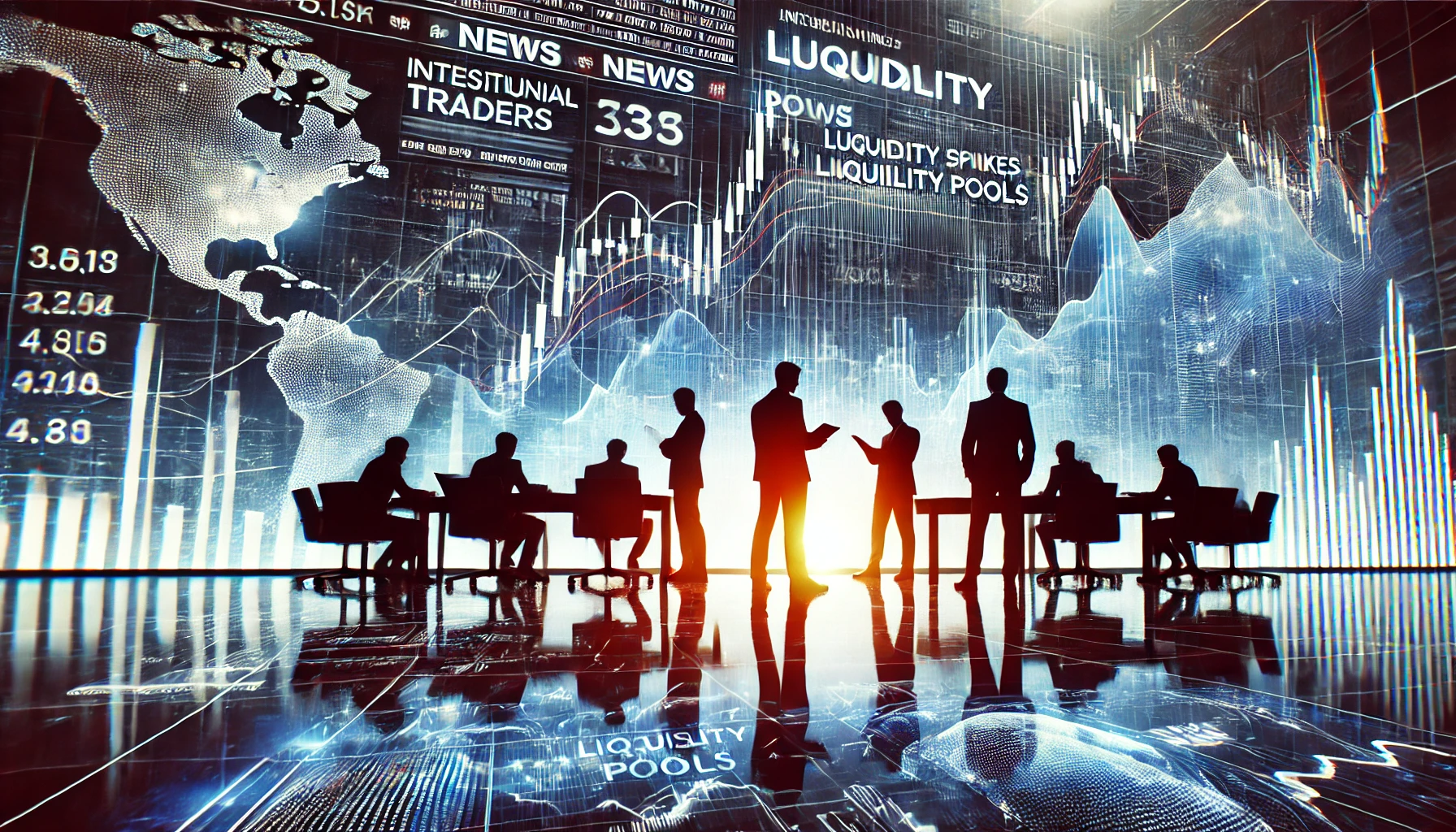 How liquidity pools impact news trading