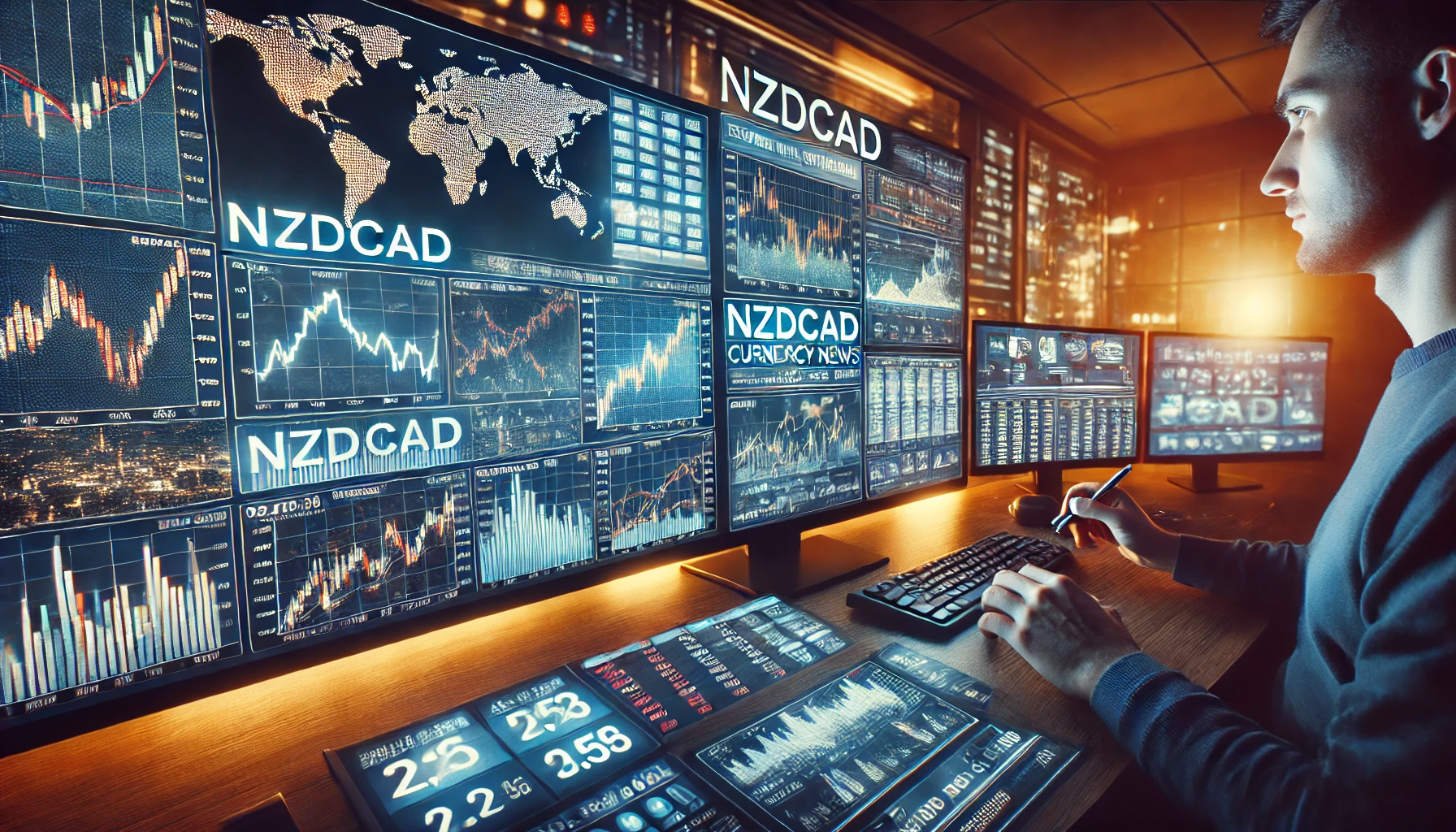 How to trade NZDCAD news events
