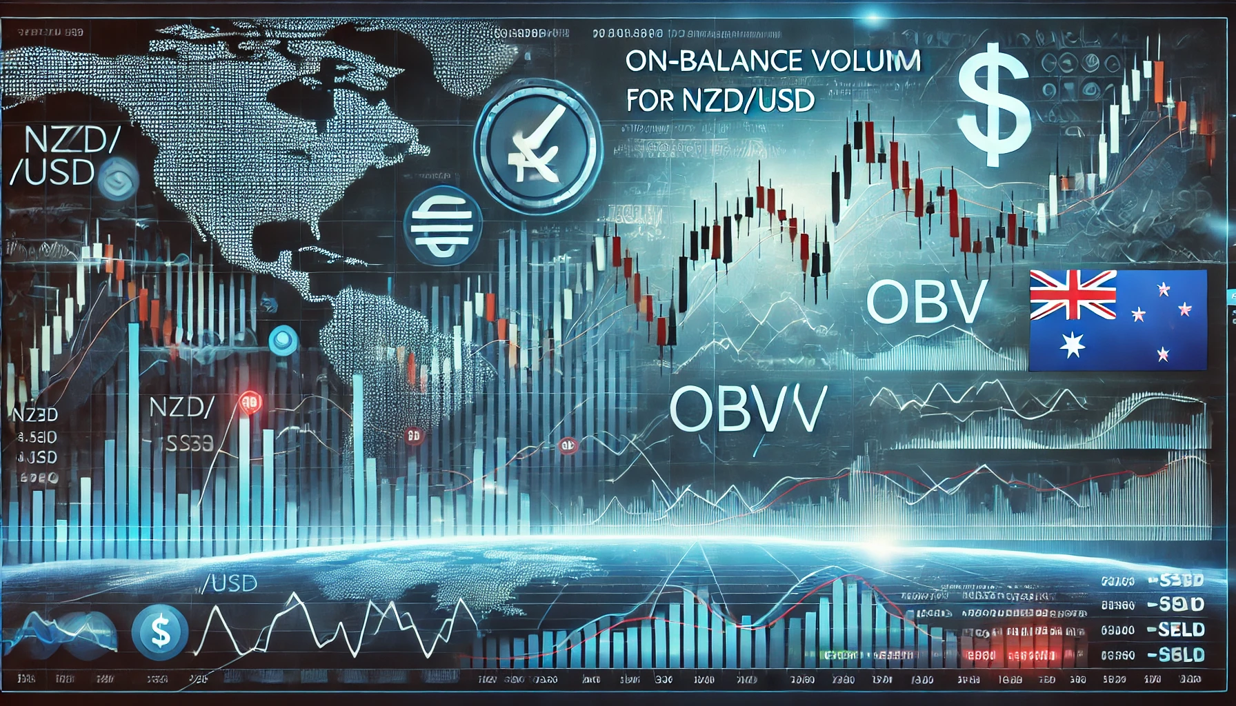OBV trading technique for NZD/USD