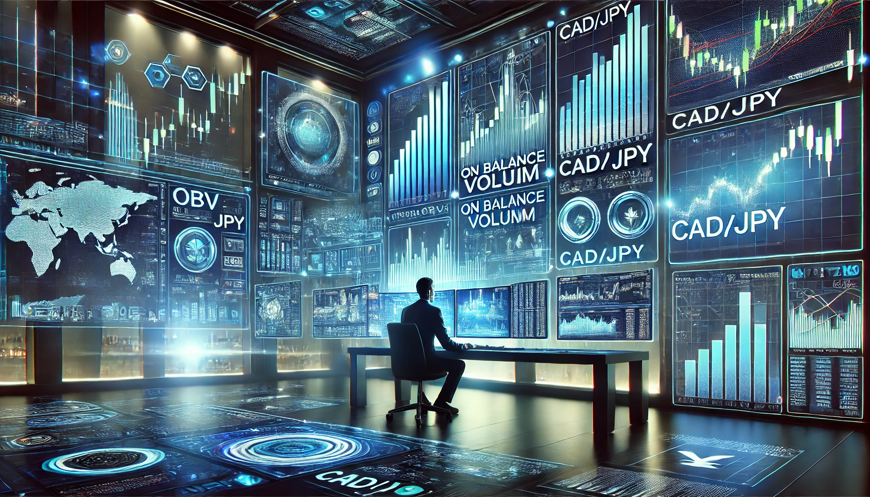 OBV trading technique for CAD/JPY