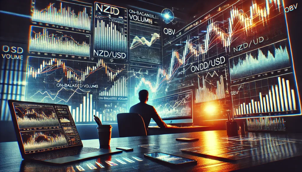 OBV trading technique for NZD/USD
