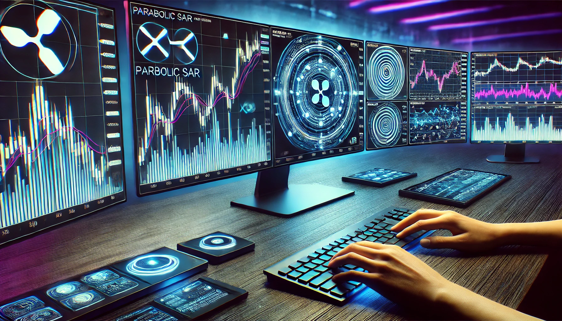 Ripple Parabolic SAR trading technique