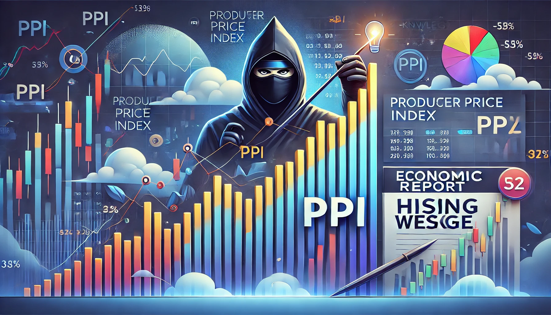 Trading PPI with rising wedge