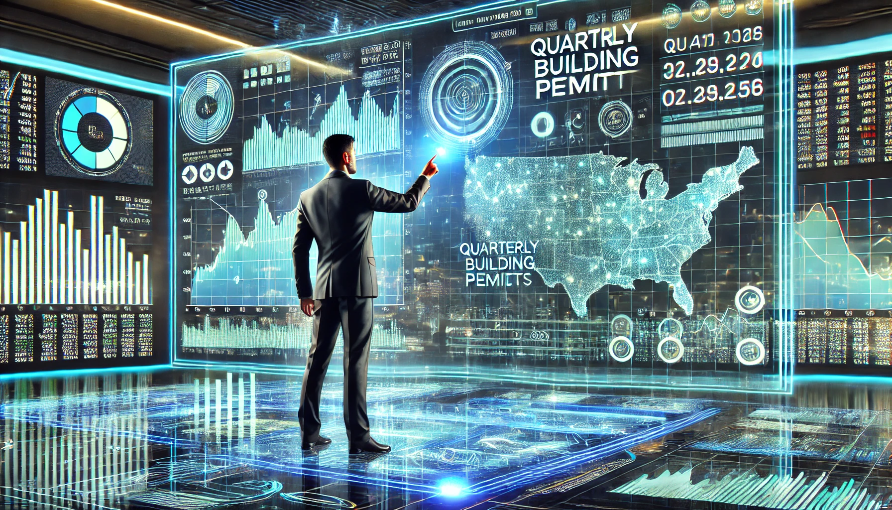 Building permit impact on currency trading