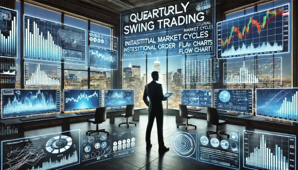 Swing trading based on quarterly trends