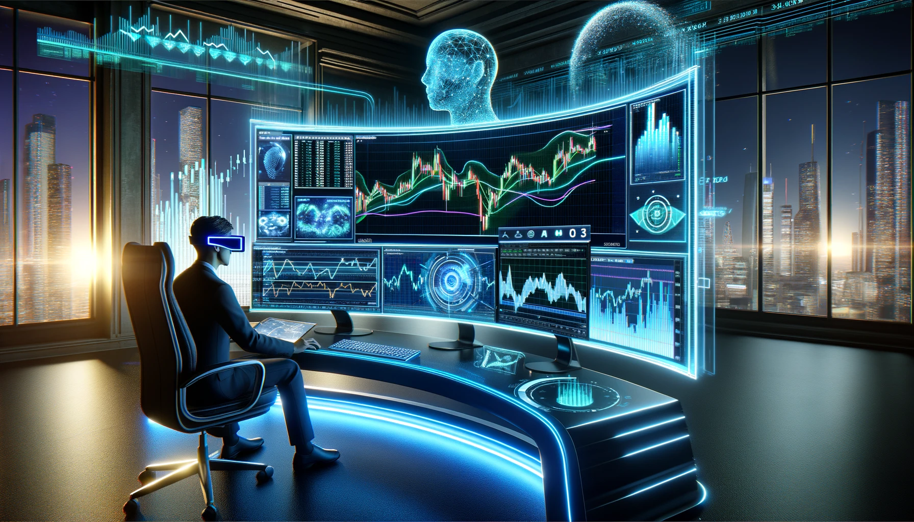 AI trading strategy for the daily timeframe