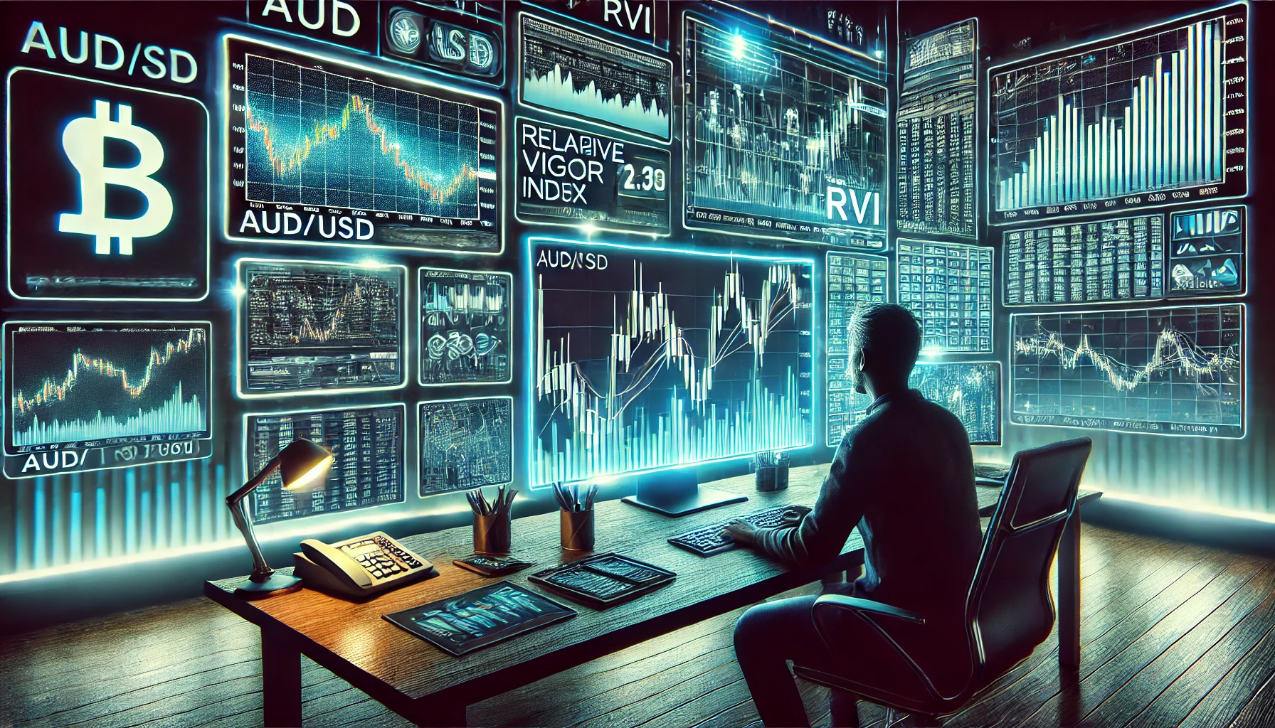 RVI trading technique for AUD/USD