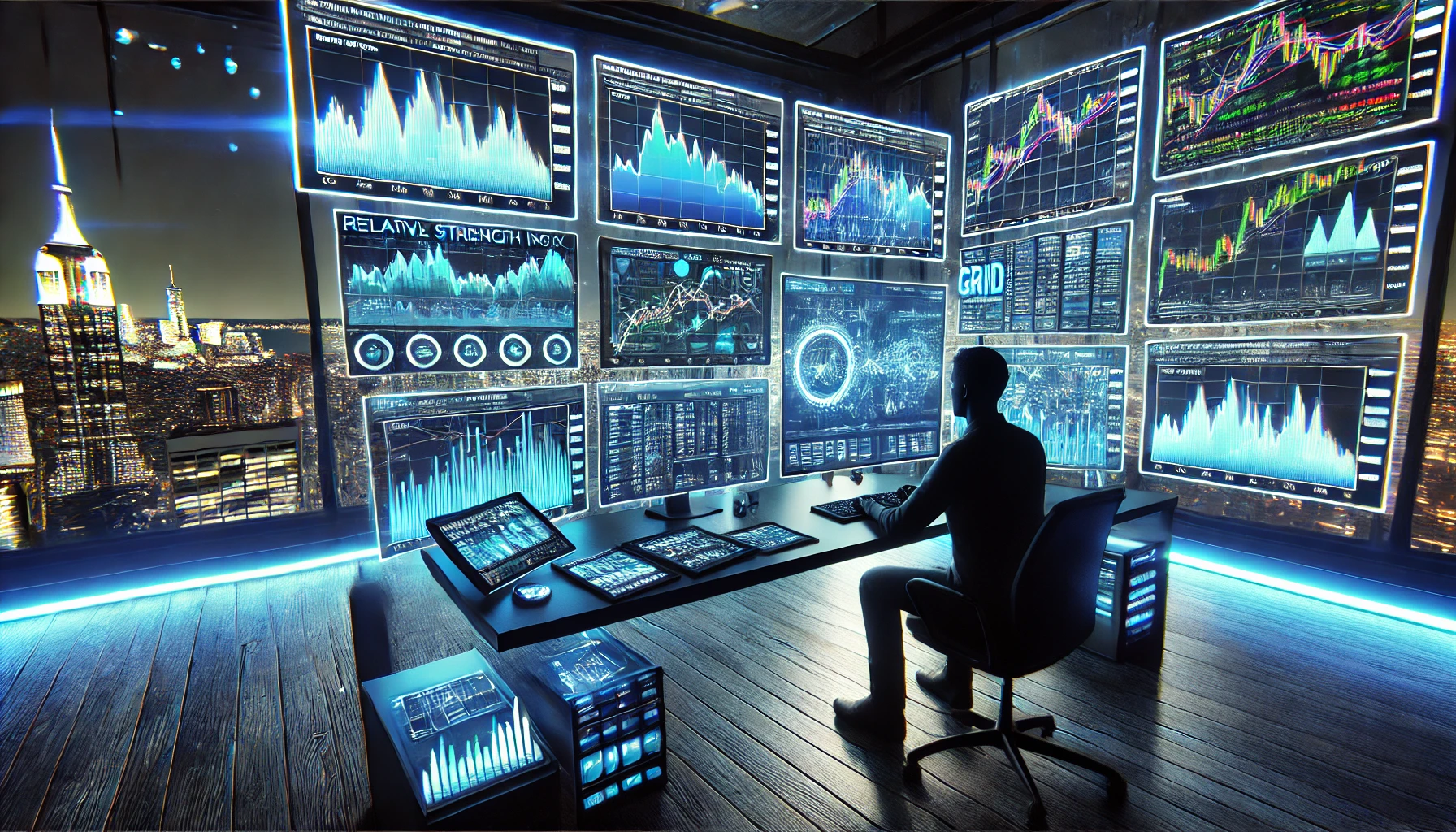 Relative Strength Index grid system