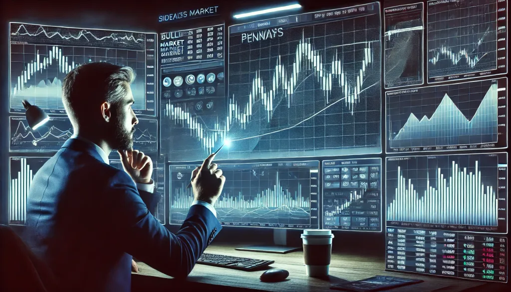 Bullish pennant breakout strategy