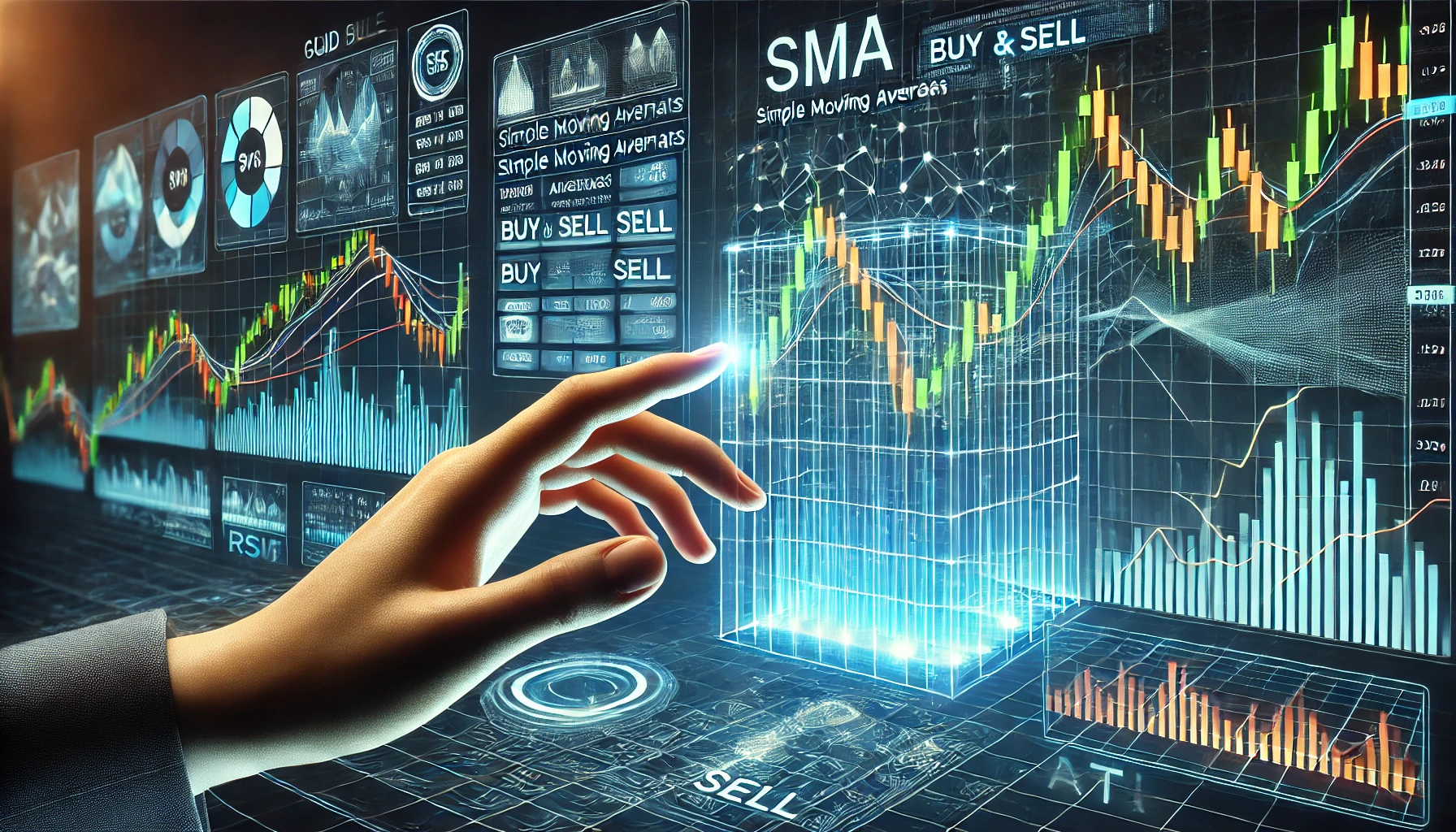 SMA Grid Trading Technique