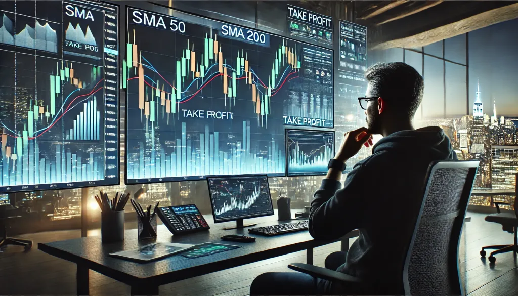 SMA-based take profit methods