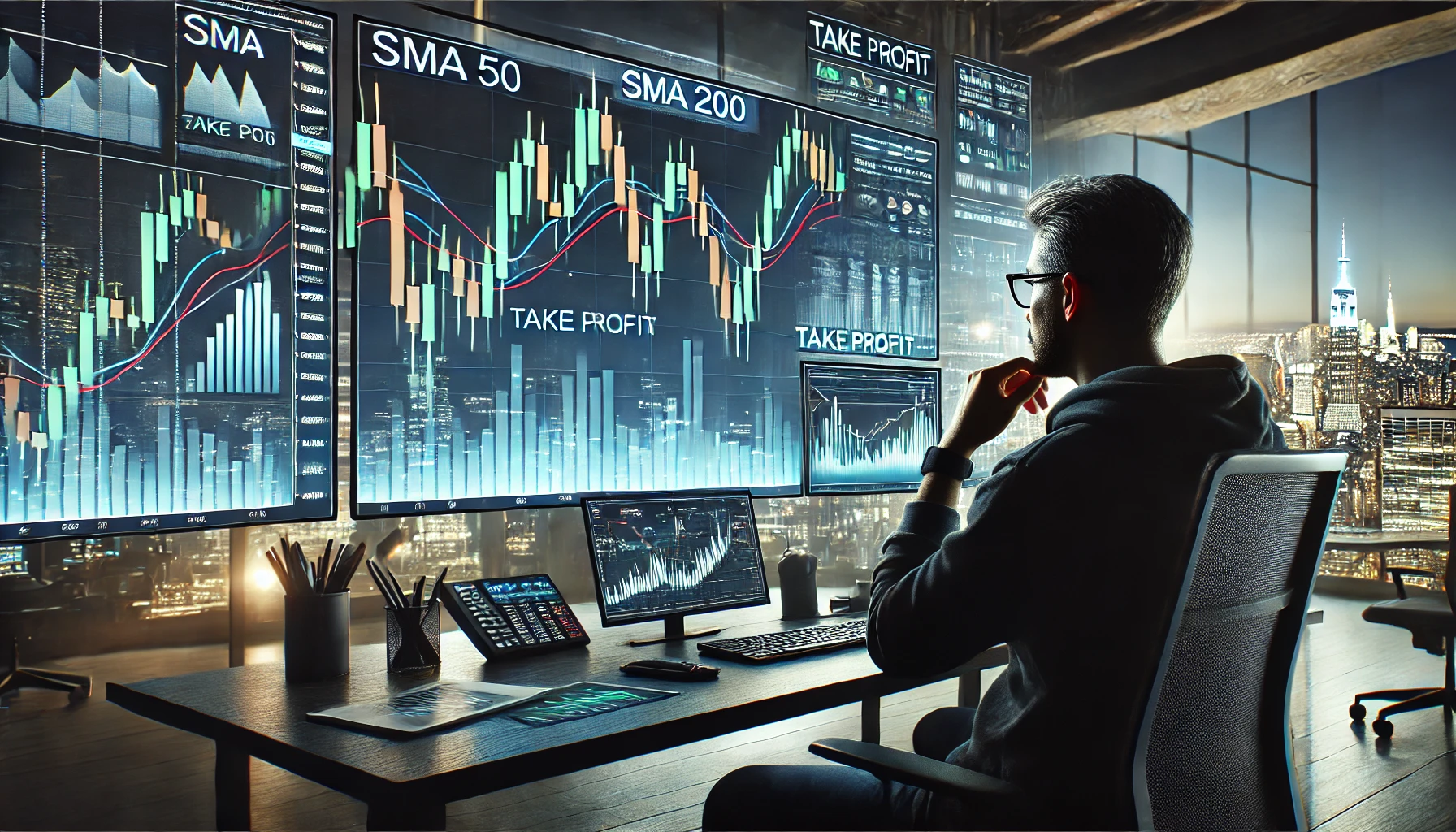 SMA-based take profit methods