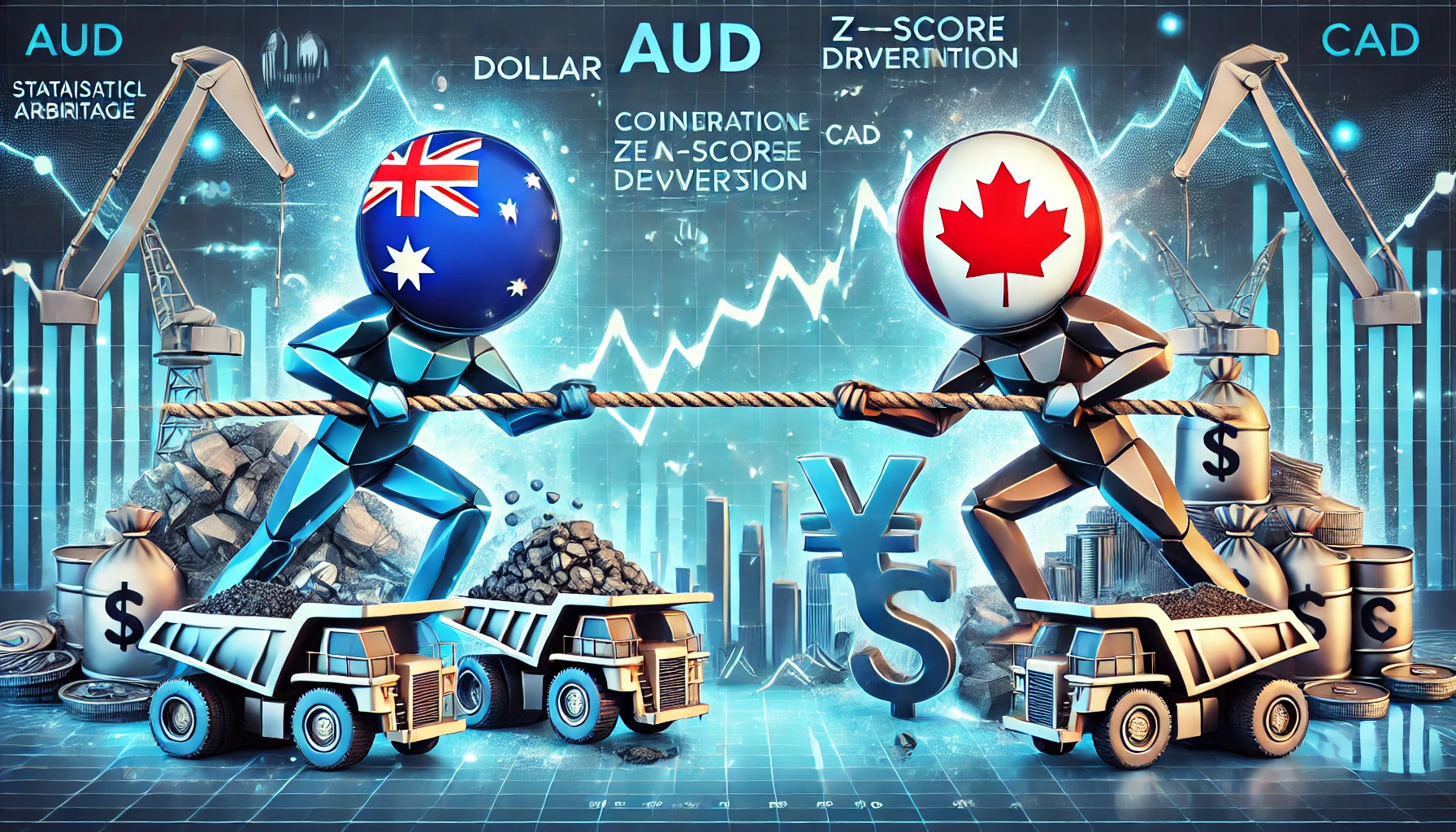 AUD/CAD stat arb technique
