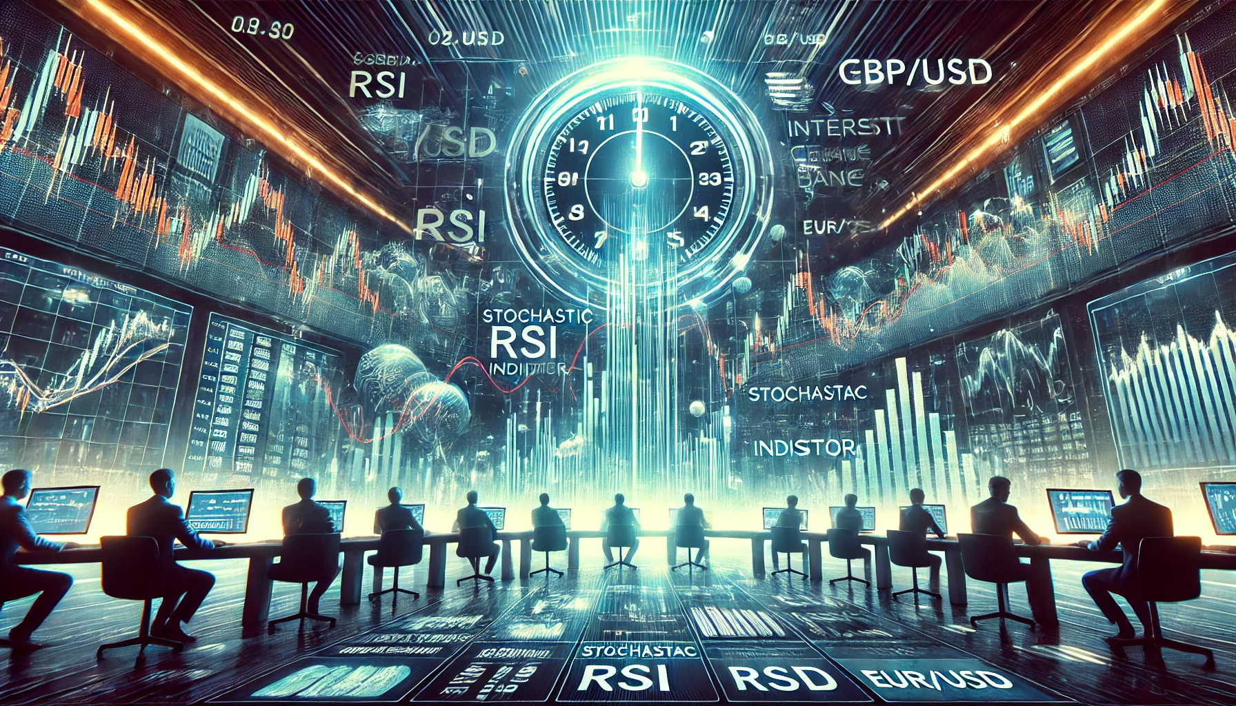 Stochastic RSI technique for central bank news