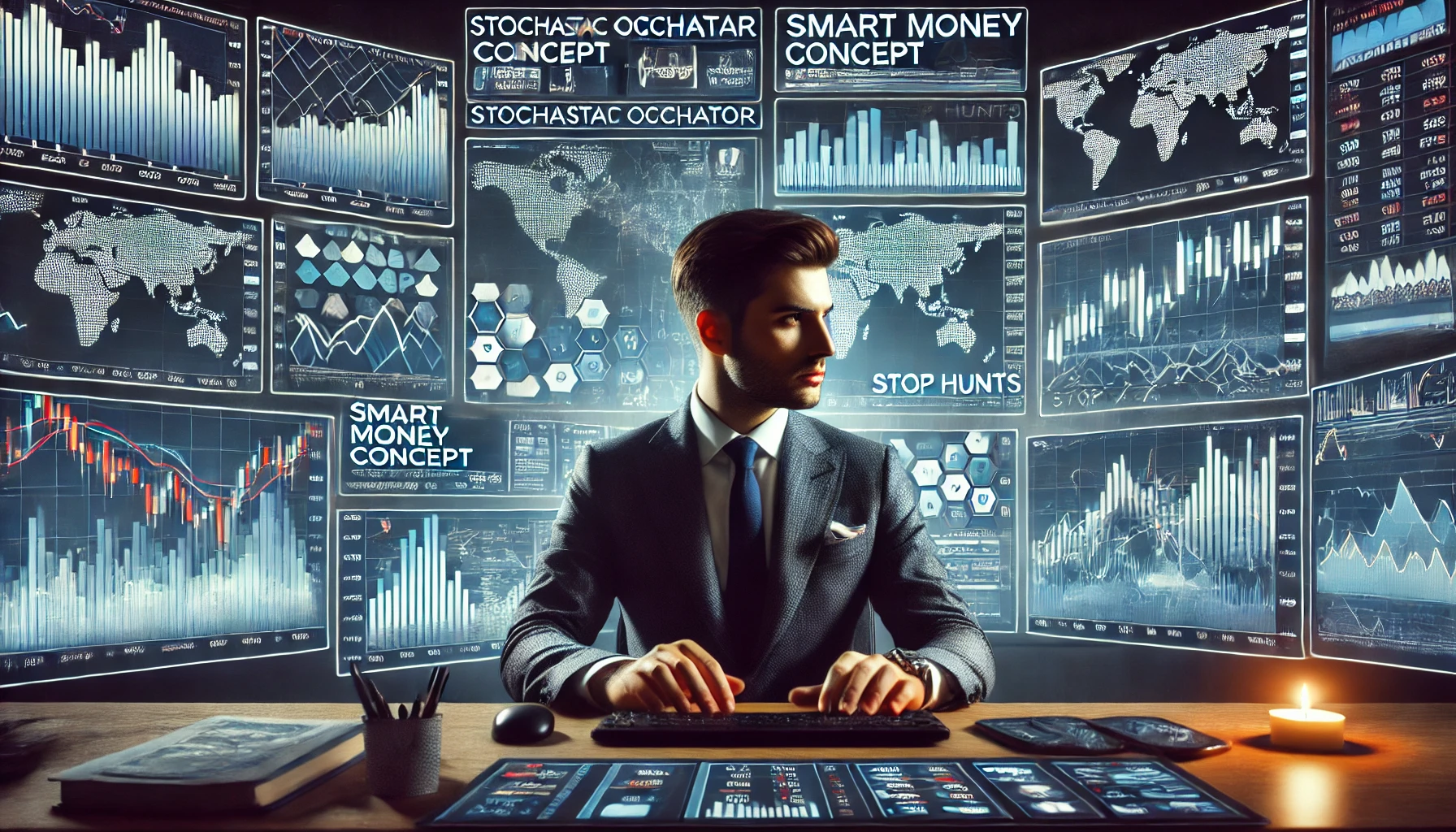 Advanced stochastic trading techniques